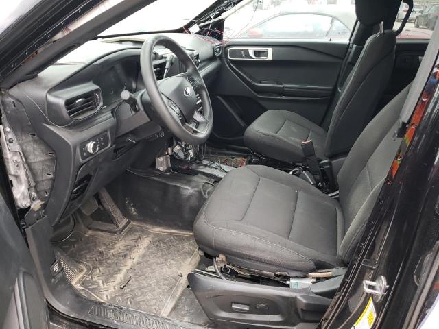 1FM5K8AW9LGC13280 - 2020 FORD EXPLORER POLICE INTERCEPTOR BLACK photo 7