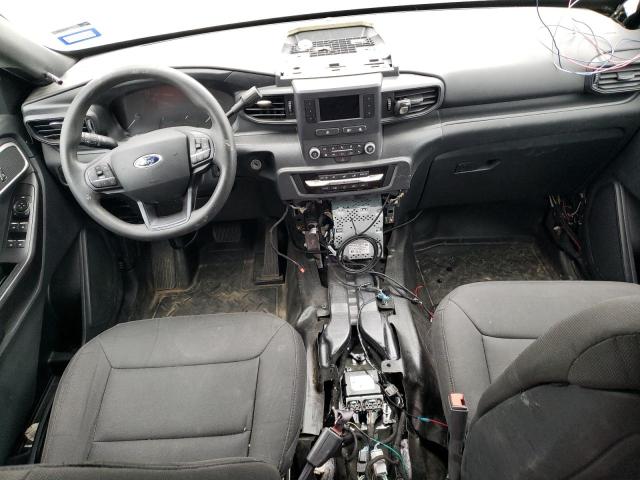 1FM5K8AW9LGC13280 - 2020 FORD EXPLORER POLICE INTERCEPTOR BLACK photo 8