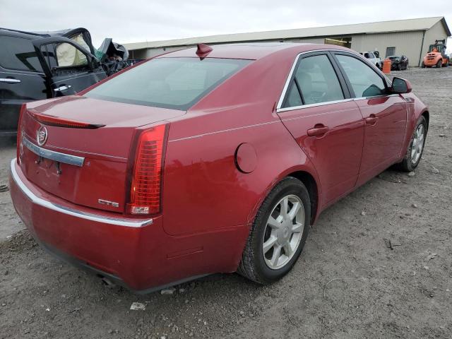 1G6DF577890122797 - 2009 CADILLAC CTS RED photo 3