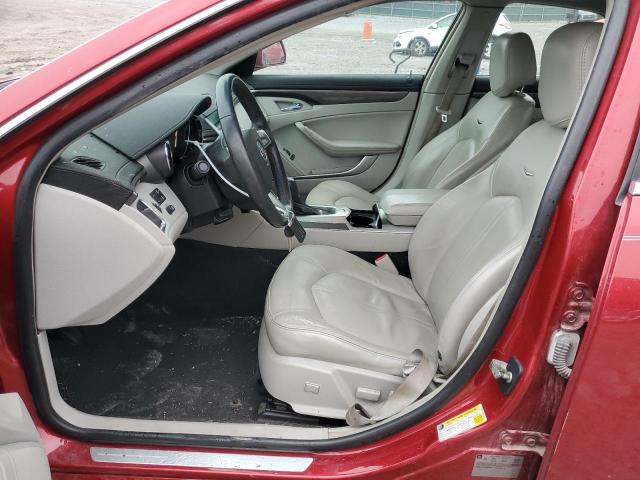 1G6DF577890122797 - 2009 CADILLAC CTS RED photo 7