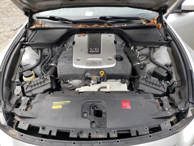 JNKCV66EX9M722987 - 2009 INFINITI G37 BASE SILVER photo 11