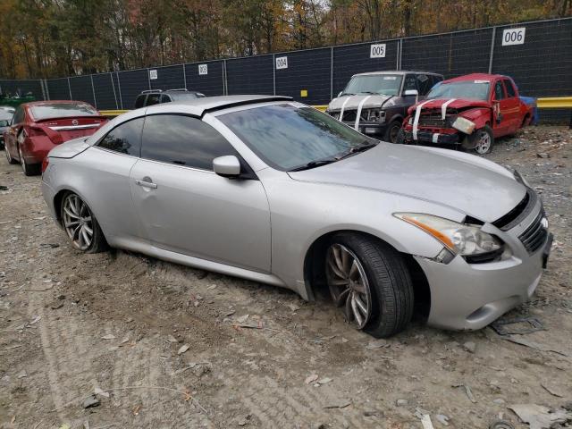 JNKCV66EX9M722987 - 2009 INFINITI G37 BASE SILVER photo 4