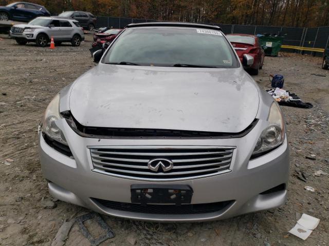 JNKCV66EX9M722987 - 2009 INFINITI G37 BASE SILVER photo 5