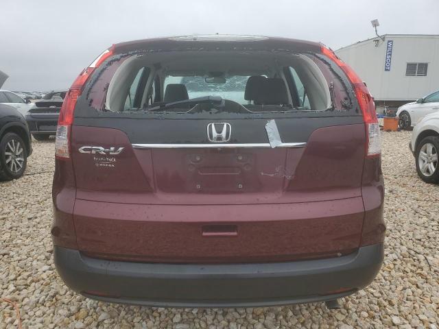 5J6RM3H37DL041946 - 2013 HONDA CR-V LX BURGUNDY photo 6