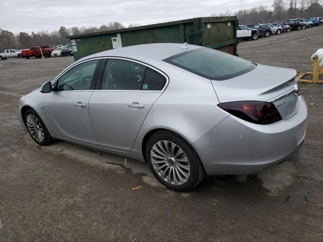 W04GR5EC4B1125059 - 2011 BUICK REGAL CXL SILVER photo 2