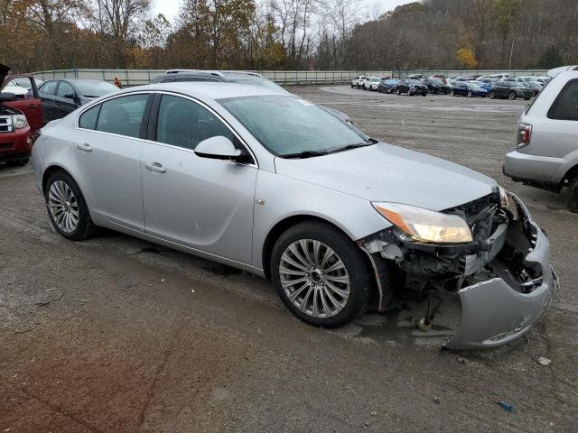 W04GR5EC4B1125059 - 2011 BUICK REGAL CXL SILVER photo 4