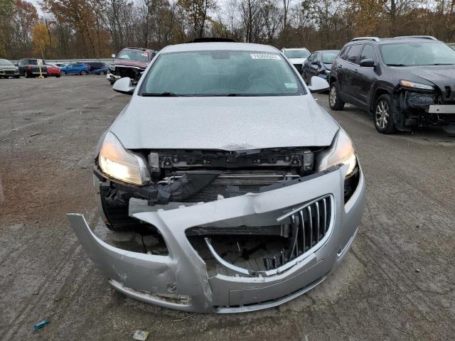 W04GR5EC4B1125059 - 2011 BUICK REGAL CXL SILVER photo 5