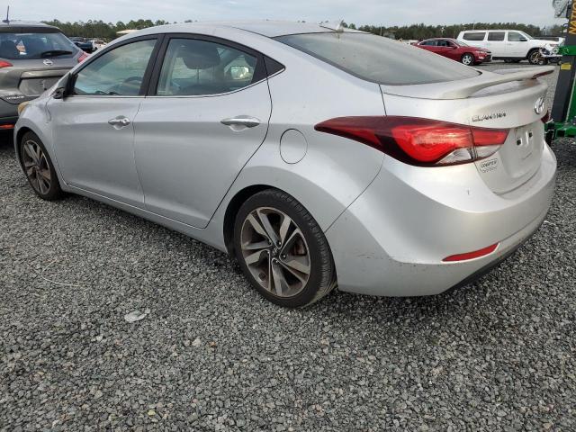 KMHDH4AE3GU512426 - 2016 HYUNDAI ELANTRA SE SILVER photo 2