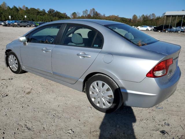 1HGFA16509L025977 - 2009 HONDA CIVIC LX SILVER photo 2