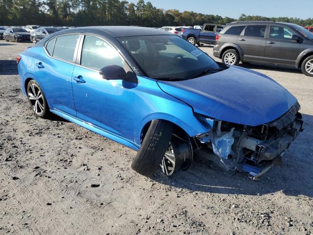 3N1AB8DV2NY203510 - 2022 NISSAN SENTRA SR BLUE photo 4