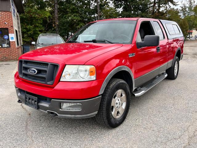 1FTPX14525NA53203 - 2005 FORD F150 RED photo 2