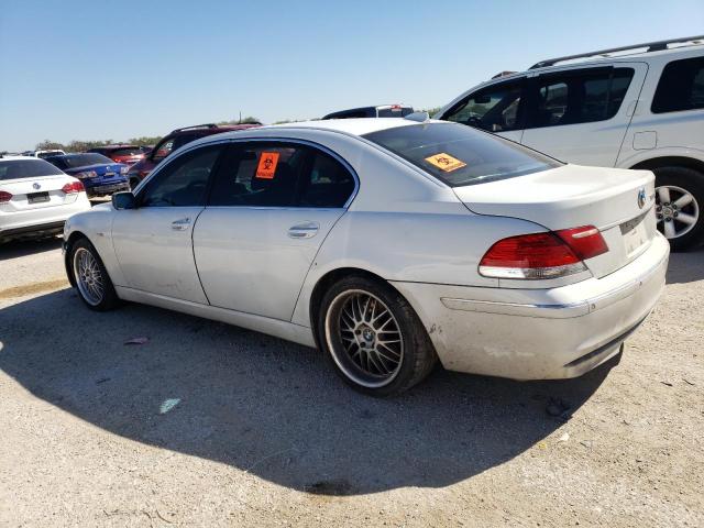 WBAHN83527DT69632 - 2007 BMW 750 WHITE photo 2