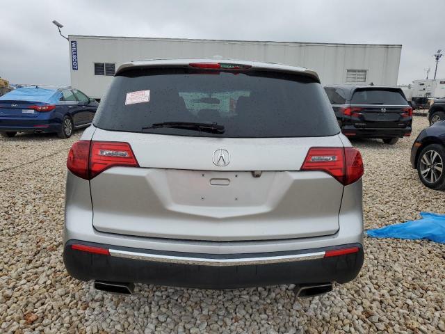 2HNYD2H6XBH526253 - 2011 ACURA MDX TECHNOLOGY SILVER photo 6