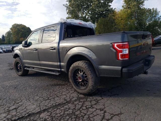 1FTEW1EP8KKD05706 - 2019 FORD F150 SUPERCREW GRAY photo 2