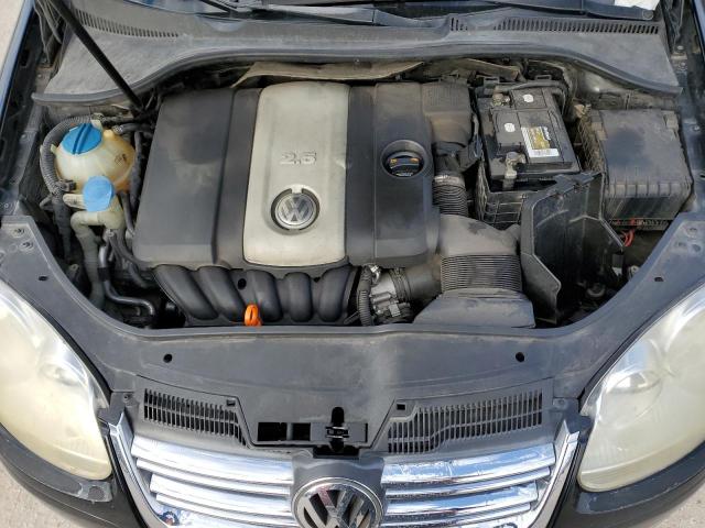 3VWEF81K67M073283 - 2007 VOLKSWAGEN JETTA WOLFSBURG BLACK photo 11