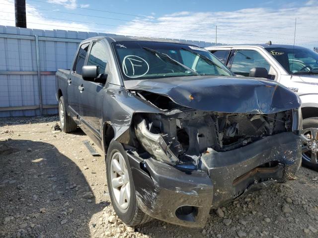 1N6BA07D19N312436 - 2009 NISSAN TITAN XE GRAY photo 4