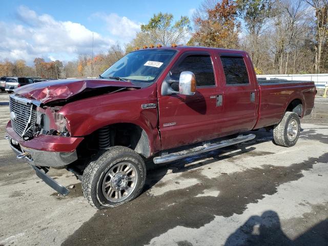 1FTSW21P46EB46007 - 2006 FORD F250 SUPER DUTY BURGUNDY photo 1