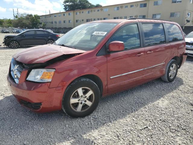 2D8HN54159R671494 - 2009 DODGE CARAVAN CA SXT RED photo 1