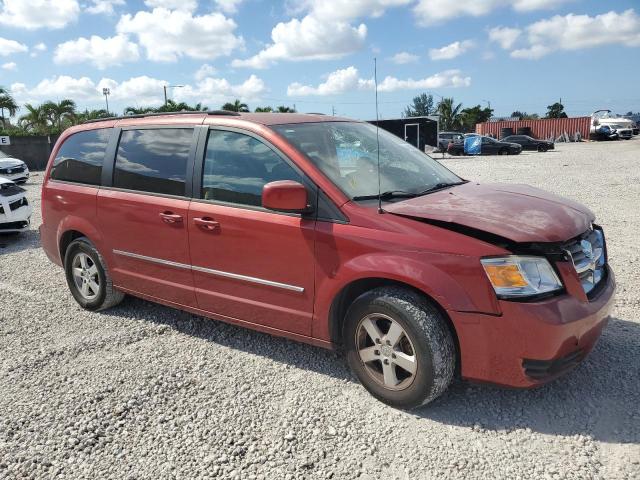 2D8HN54159R671494 - 2009 DODGE CARAVAN CA SXT RED photo 4