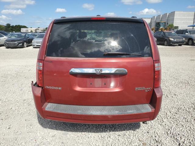 2D8HN54159R671494 - 2009 DODGE CARAVAN CA SXT RED photo 6