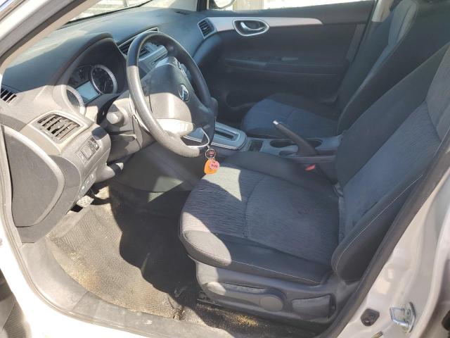 3N1AB7AP6EL670586 - 2014 NISSAN SENTRA S SILVER photo 7