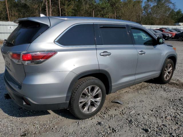 5TDKKRFH9FS092509 - 2015 TOYOTA HIGHLANDER XLE 银色 照片 3