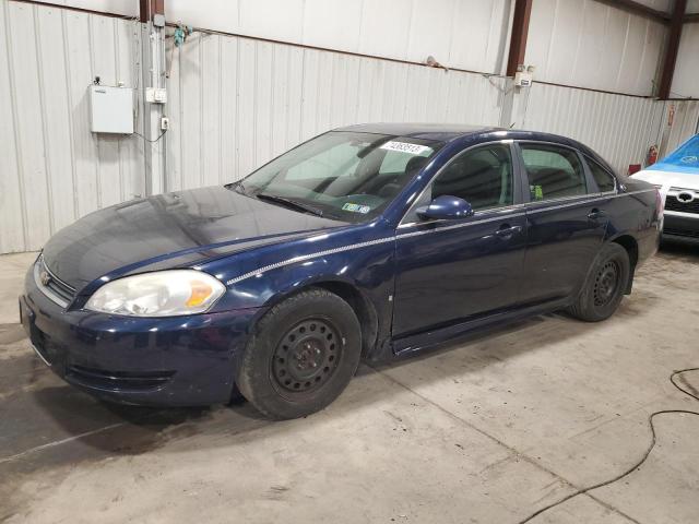 2G1WB57N591283055 - 2009 CHEVROLET IMPALA LS BLUE photo 1