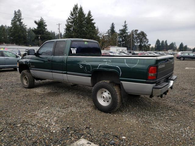 1B7KF23D3WJ157882 - 1998 DODGE RAM 2500 GREEN photo 2