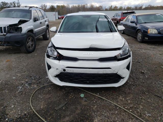 3KPA24AD6NE438124 - 2022 KIA RIO LX WHITE photo 5