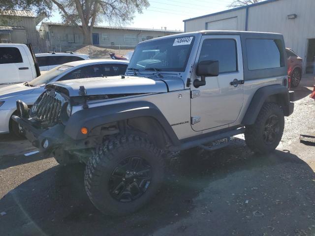 1C4AJWAG8FL731928 - 2015 JEEP WRANGLER SPORT GRAY photo 1