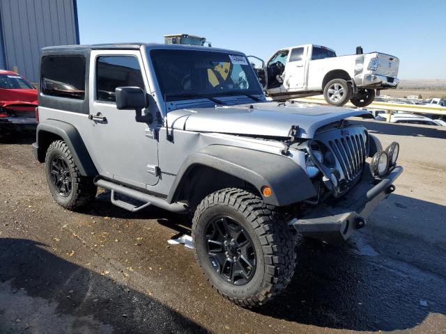 1C4AJWAG8FL731928 - 2015 JEEP WRANGLER SPORT GRAY photo 4