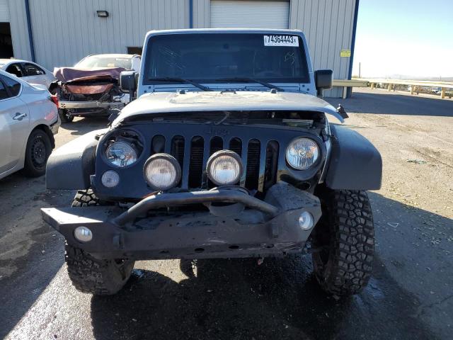 1C4AJWAG8FL731928 - 2015 JEEP WRANGLER SPORT GRAY photo 5