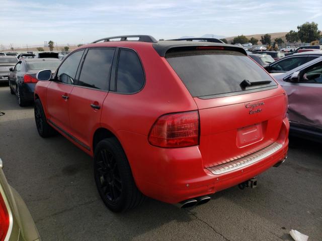 WP1AC29P66LA90218 - 2006 PORSCHE CAYENNE TURBO RED photo 2