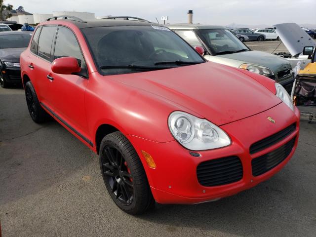 WP1AC29P66LA90218 - 2006 PORSCHE CAYENNE TURBO RED photo 4