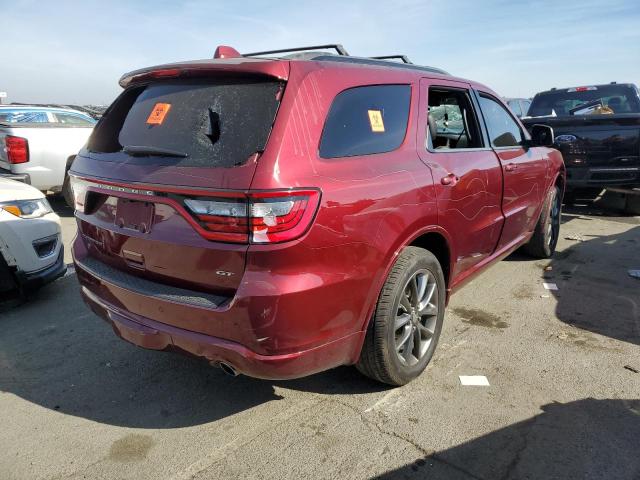 1C4RDJDG2JC438771 - 2018 DODGE DURANGO GT BURGUNDY photo 3