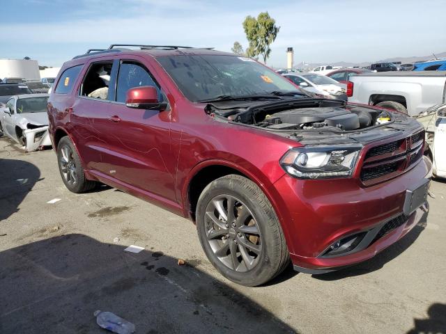 1C4RDJDG2JC438771 - 2018 DODGE DURANGO GT BURGUNDY photo 4