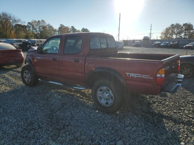 5TEGN92NX2Z120050 - 2002 TOYOTA TACOMA DOUBLE CAB PRERUNNER RED photo 2