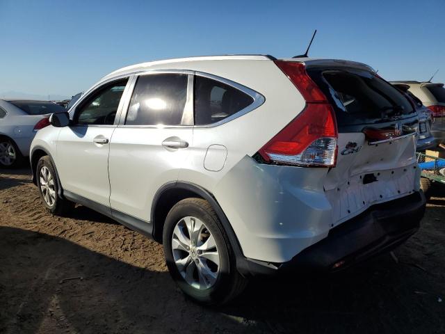 5J6RM4H71EL058526 - 2014 HONDA CR-V EXL WHITE photo 2