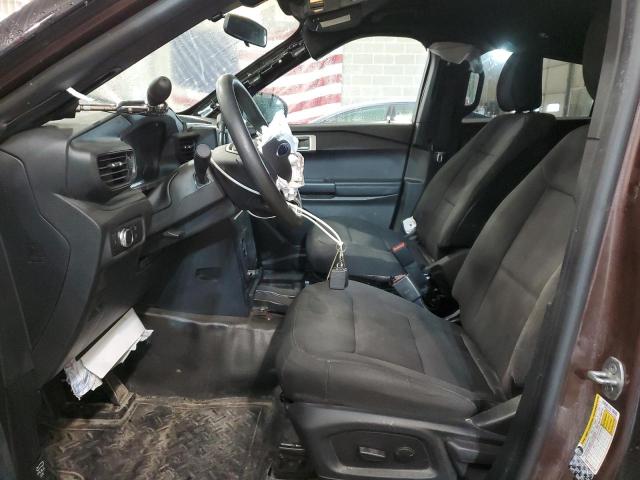 1FM5K8AB5LGA18628 - 2020 FORD EXPLORER POLICE INTERCEPTOR 棕色 照片 7