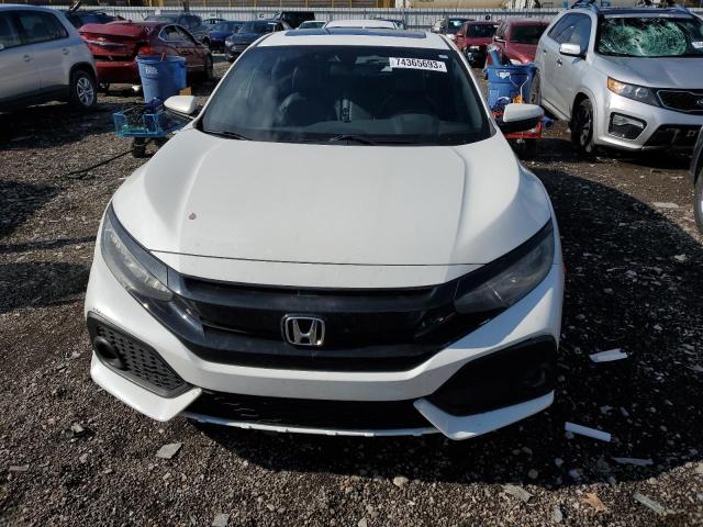 SHHFK7H99KU201348 - 2019 HONDA CIVIC SPORT TOURING WHITE photo 5