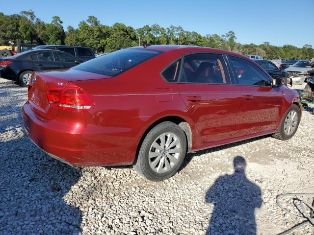 1VWAS7A30FC021788 - 2015 VOLKSWAGEN PASSAT S RED photo 3