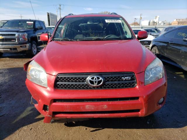 JTMZK32V085021733 - 2008 TOYOTA RAV4 SPORT RED photo 5