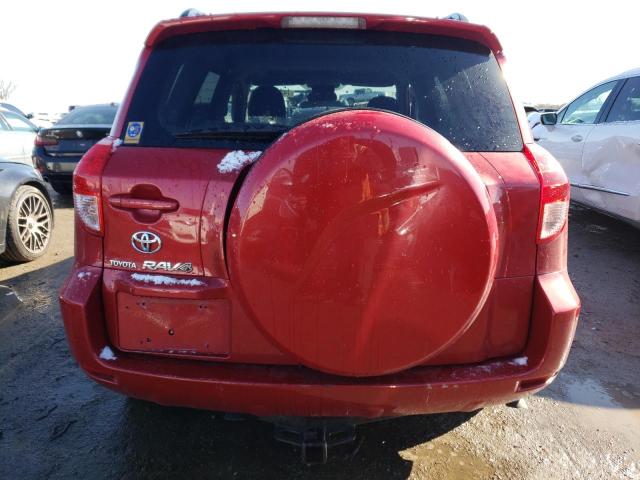 JTMZK32V085021733 - 2008 TOYOTA RAV4 SPORT RED photo 6