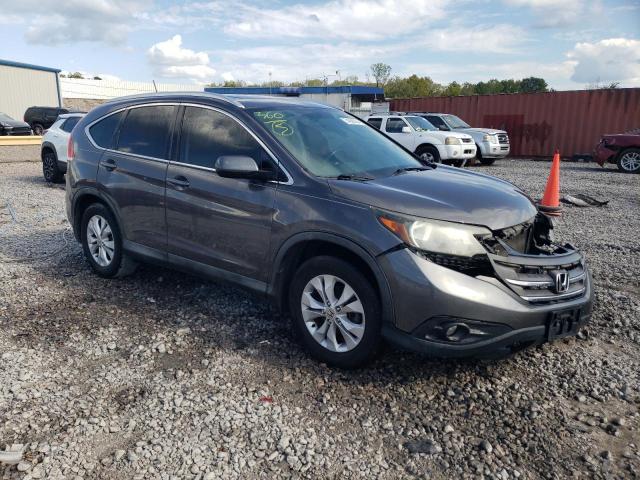 2HKRM3H72EH500217 - 2014 HONDA CR-V EXL GRAY photo 4