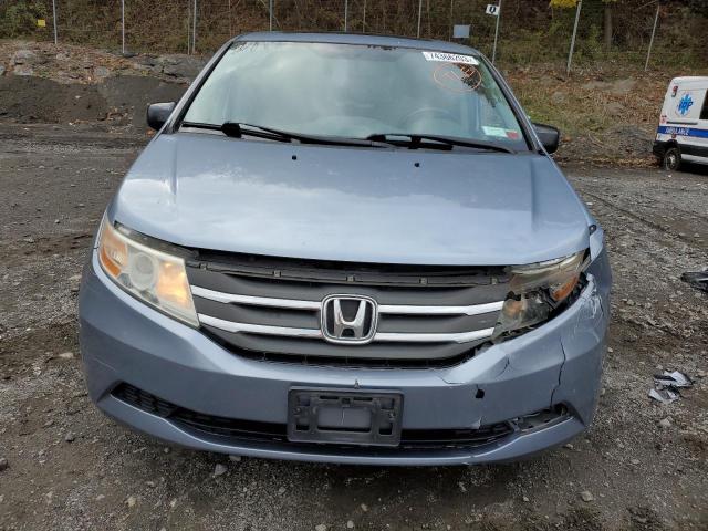 5FNRL5H6XCB105932 - 2012 HONDA ODYSSEY EXL BLUE photo 5