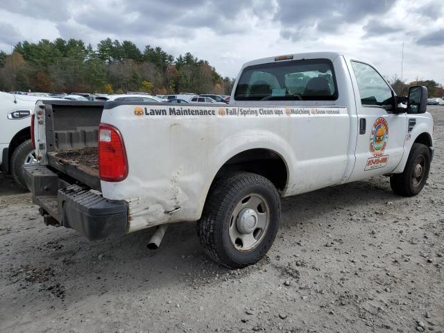 1FTSF30519EA39944 - 2009 FORD F-350 SUPER DUTY WHITE photo 3