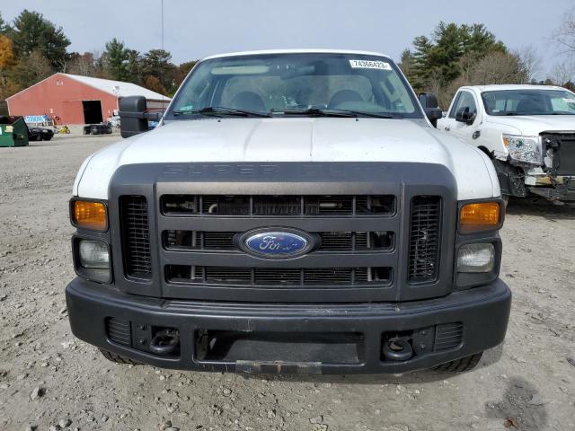 1FTSF30519EA39944 - 2009 FORD F-350 SUPER DUTY WHITE photo 5