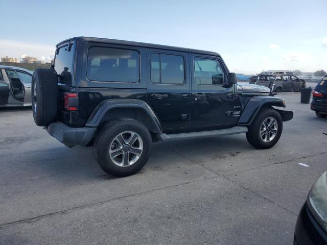 1C4HJXEN1JW314929 - 2018 JEEP WRANGLER U SAHARA BLACK photo 3