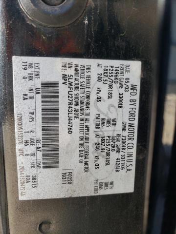 5LMFU27R43LJ44760 - 2003 LINCOLN NAVIGATOR 黑色 照片 13