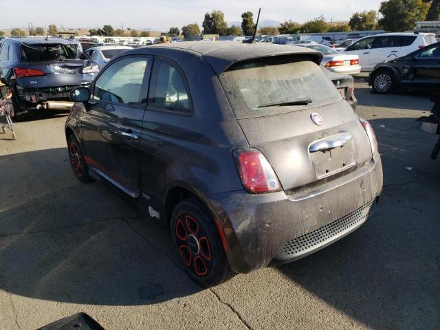 3C3CFFGE9GT229746 - 2016 FIAT 500 ELECTRIC GRAY photo 2